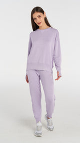 Hummel hmlJONINA pants in orchid petal - Image 2