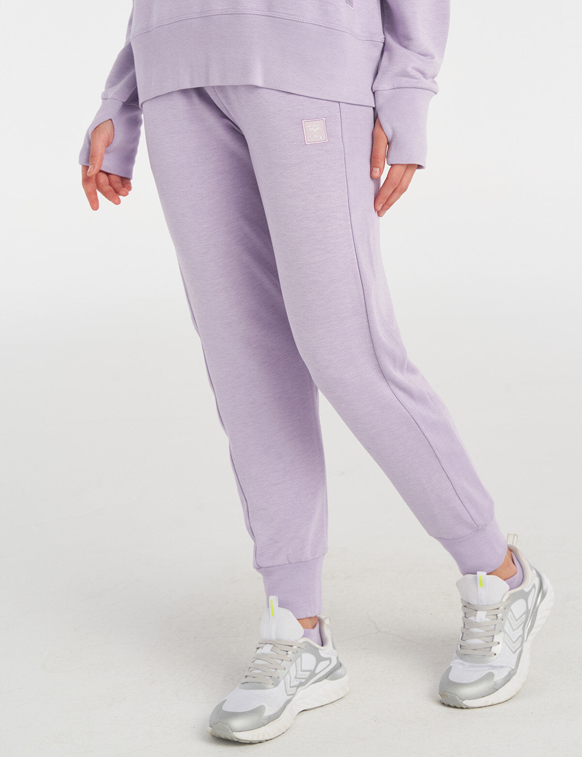 Hummel hmlJONINA pants in orchid petal - Image 1