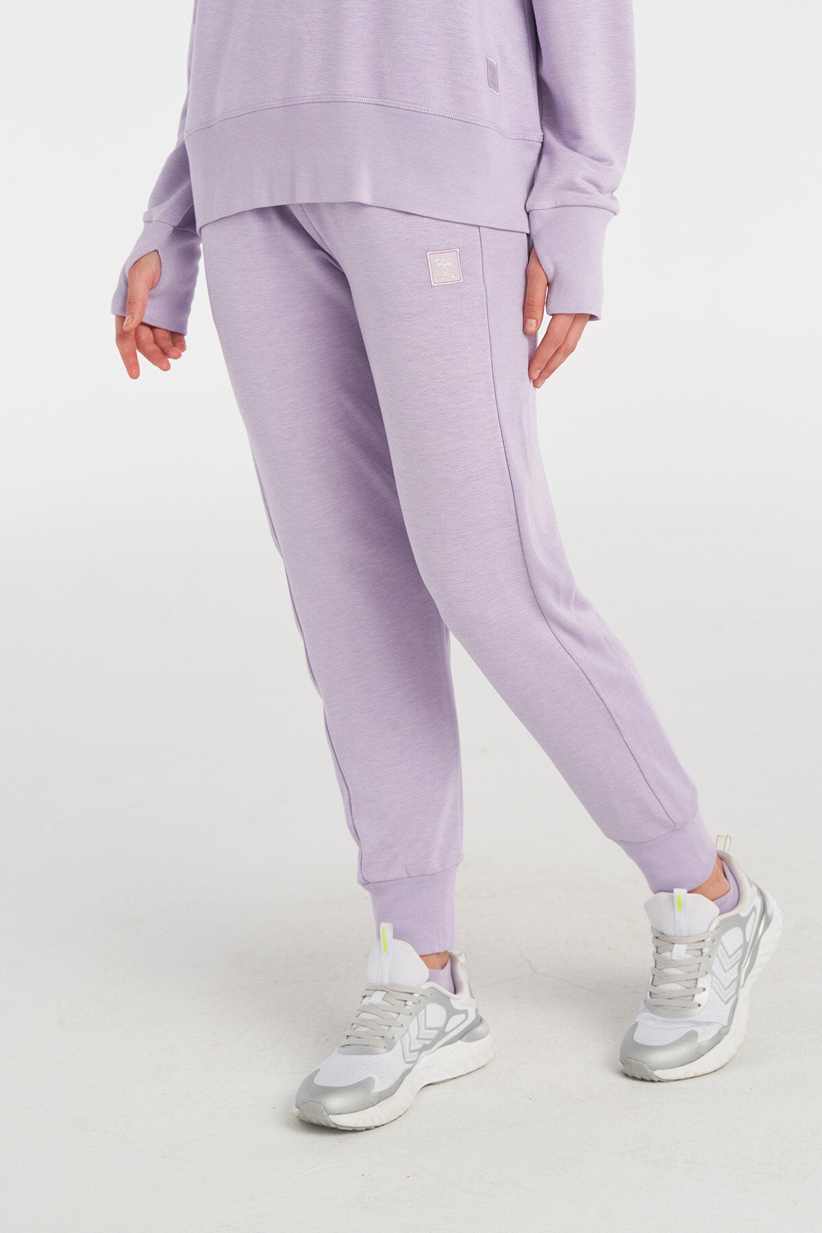 Hummel hmlJONINA pants in orchid petal - Image 1