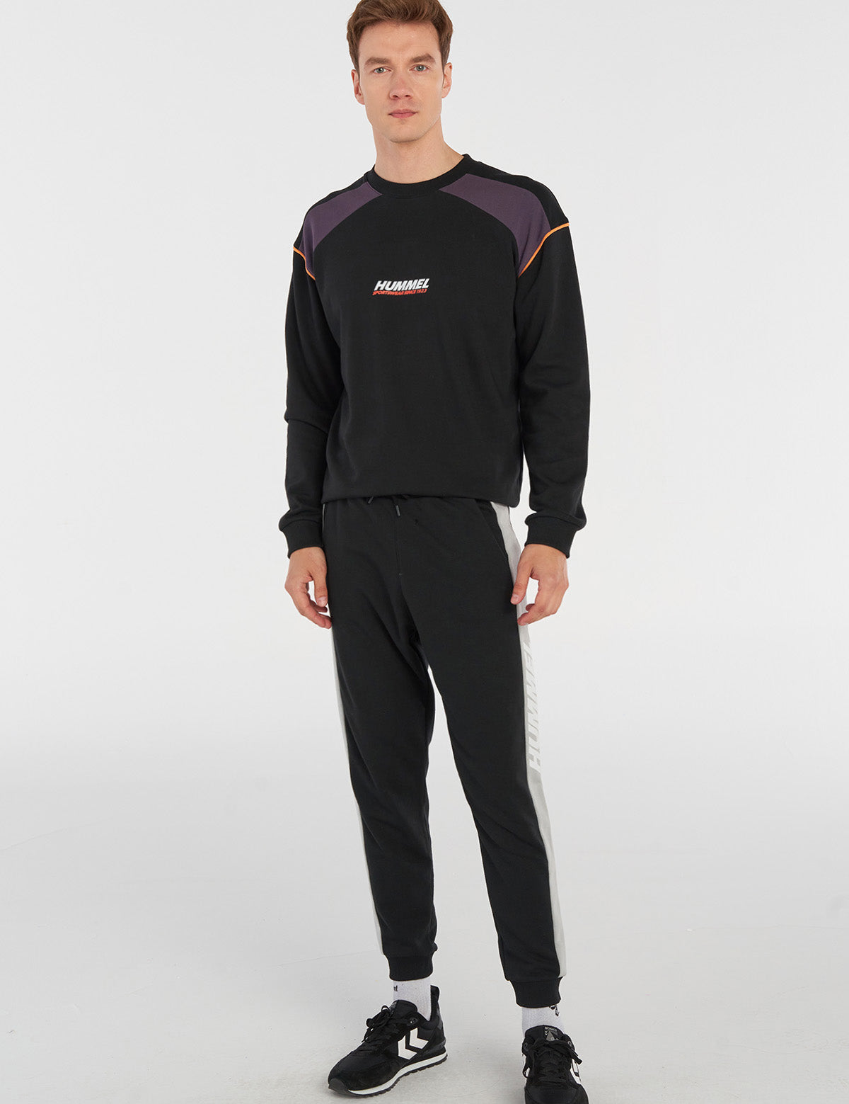 Hummel hmlKENDRICK pants in black - Image 2