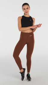 Hummel hmlPEARL tights in cappucino - Image 2