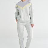 Hummel bexley pants in snow melange - Image 2