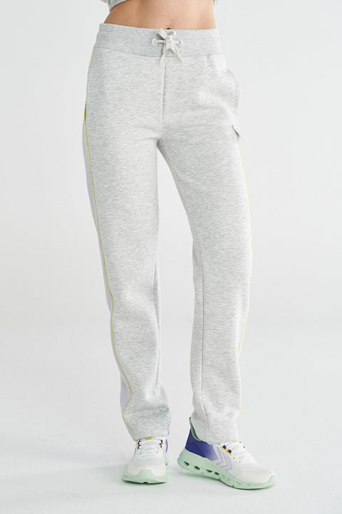 Hummel bexley pants in snow melange