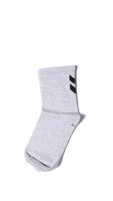 Hummel hmlHAROME short socks in grey melange - Image 2