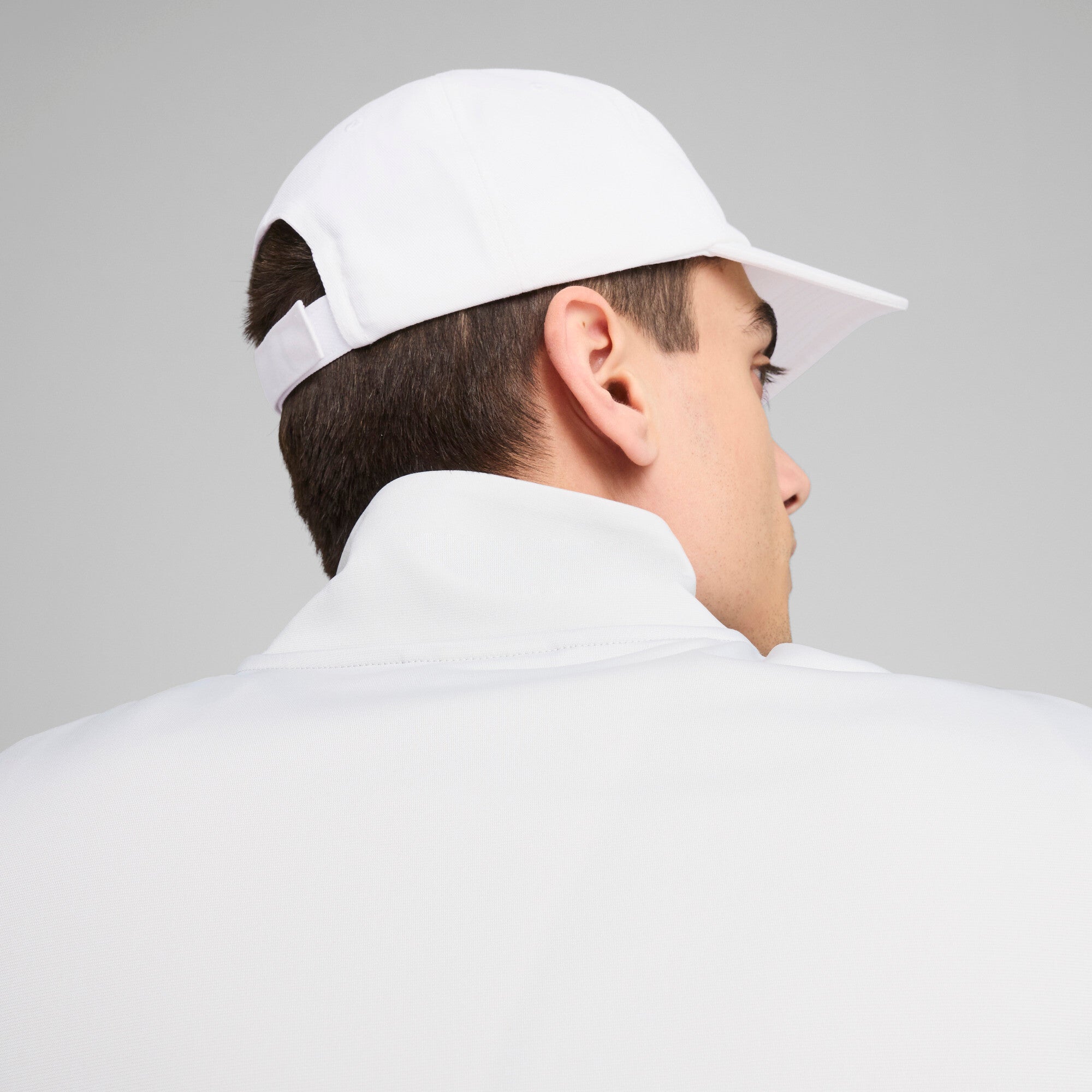 PUMA ESS No.1 logo baseball cap in white