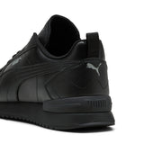 PUMA R78 cyclone sneakers unisex in black and smokey gray
