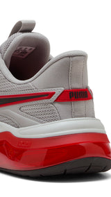 PUMA cell thrill dash sneakers unisex in gray echo and for all time red