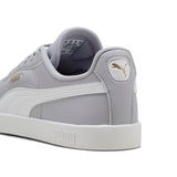 PUMA club II indoor sneakers unisex in vibrant silver and white
