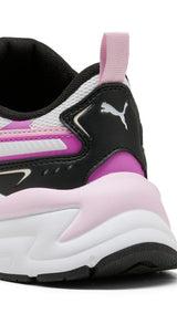 PUMA X-ray 4 sneakers unisex in white and electric orchid