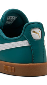 PUMA club II indoor sneakers unisex in emerald ice and white