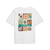 PUMA sunset drive relaxed tee men in white