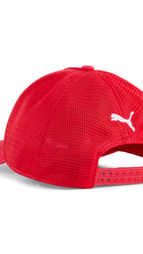PUMA scuderia ferrari trucker cap in rosso corsa