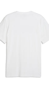 PUMA sunset drive graphic tee men in white