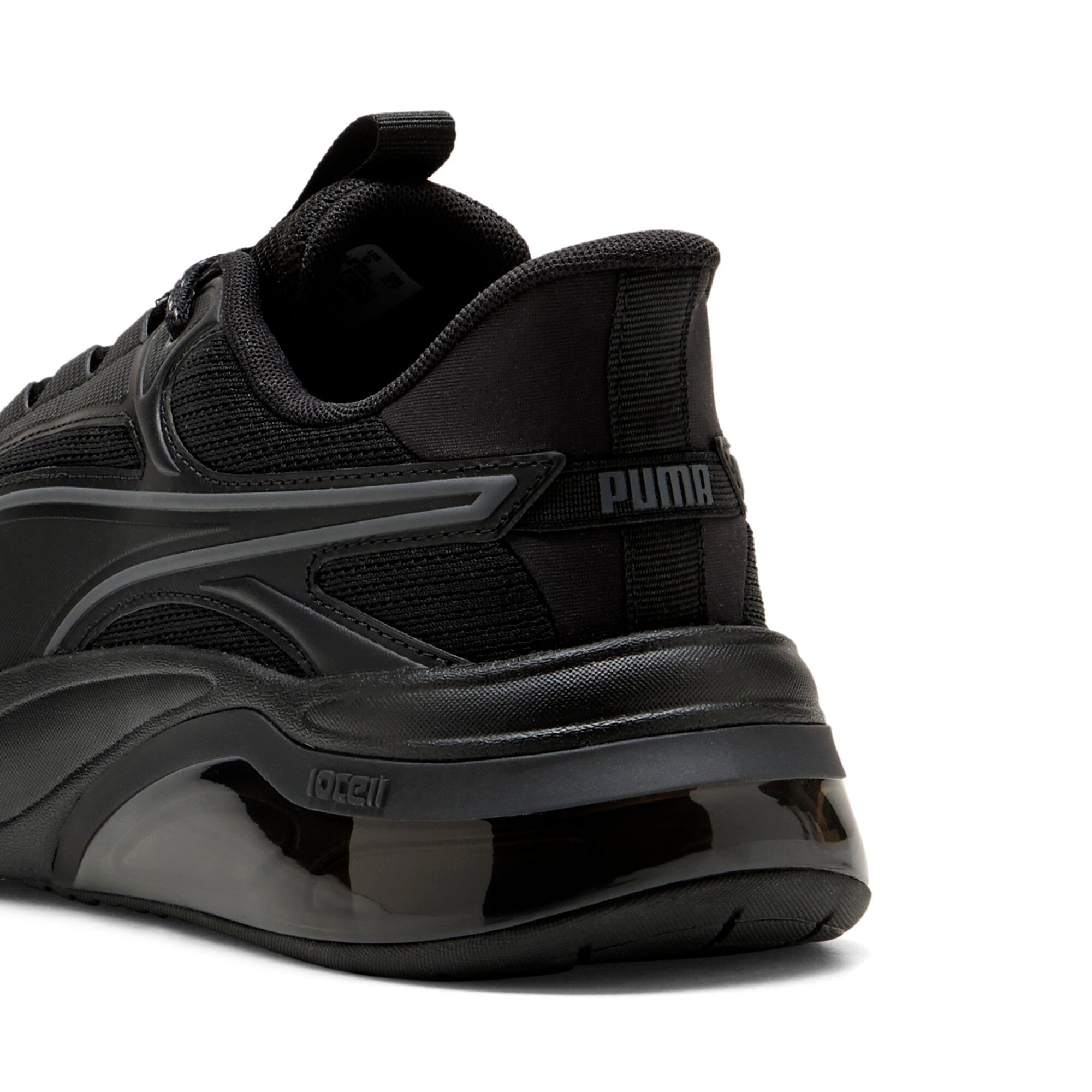 PUMA cell thrill dash sneakers unisex in black and cool dark gray