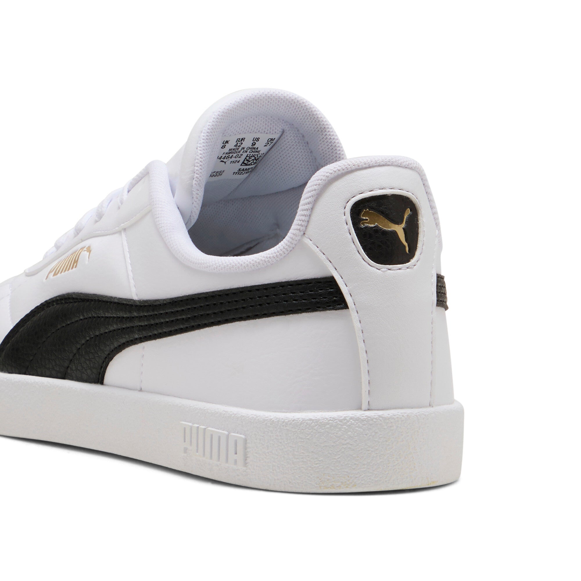PUMA club II indoor sneakers unisex in white and black