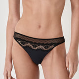 Etam ATTITUDE - TANGA in Black - View 1