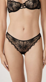 Etam DALHIA - TANGA in Black - View 1