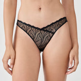 Etam ENVOLEE - TANGA in Black - View 1