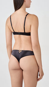 Etam ENVOLEE - TANGA in Black - View 2