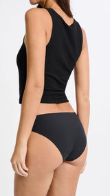 Etam JESSY - 3 SLIPS in Black - View 2