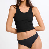 Etam JESSY - 3 SLIPS in Black - View 3