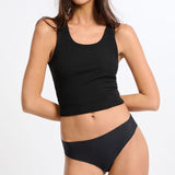Etam JESSY - 3 SLIPS in Black - View 3