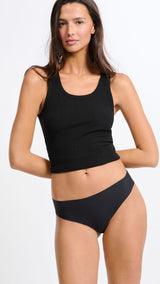 Etam JESSY - 3 SLIPS in Black - View 3