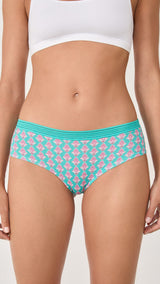 Etam JACKIE LACE - 3 SHORTIES 08-25 in Fuchsia - View 1