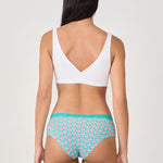 Etam JACKIE LACE - 3 SHORTIES 08-25 in Fuchsia - View 2