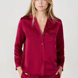 Etam ERIKE - CHEMISE in Garnet Bordeaux - View 1