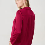 Etam ERIKE - CHEMISE in Garnet Bordeaux - View 2