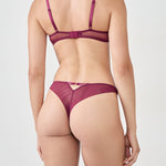 Etam NAYADE - TANGA in Garnet Bordeaux - View 2