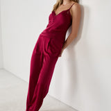 Etam ERIKE - PANTALON in Garnet Bordeaux - View 3