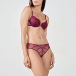 Etam NAYADE - HIPSTER in Garnet Bordeaux - View 3
