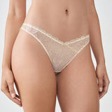 Etam ENVOLEE - TANGA in Gold - View 1