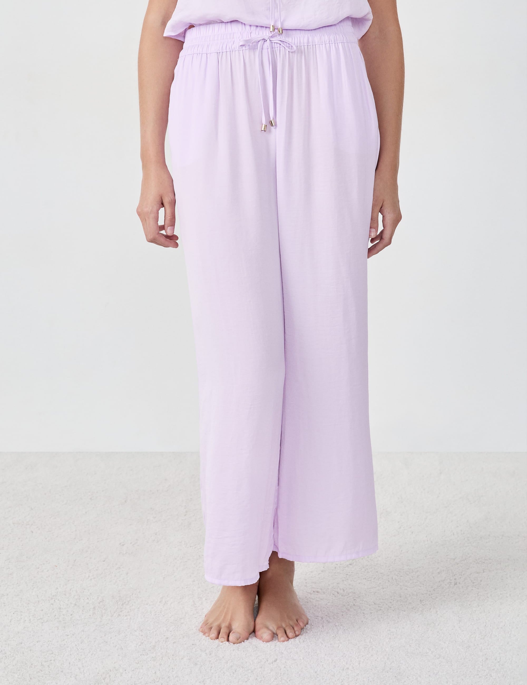 Etam CHEETA 7/8EME - PANTALON 7/8 in Lilac - View 1