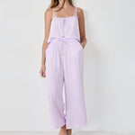 Etam CHEETA 7/8EME - PANTALON 7/8 in Lilac - View 3