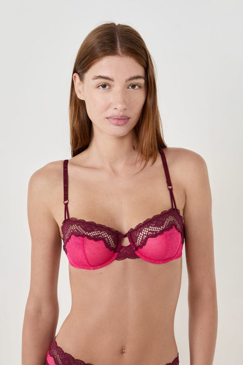 Etam attitude - N9 balconnet in petunia