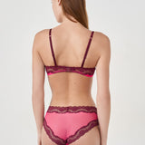 Etam ATTITUDE - N9 BALCONNET in Petunia - View 2