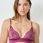 Etam AUDACE - SA TRIANGLE in Plum - View 1