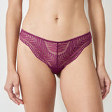 Etam AUDACE - TANGA in Plum - View 1