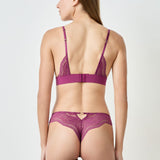 Etam AUDACE - SA TRIANGLE in Plum - View 2