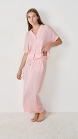 Etam CHEETA 7/8EME - PANTALON 7/8 in Powder Pink - View 3