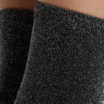 Etam ETINCELLE RIB - SOCKS in Silver - View 2