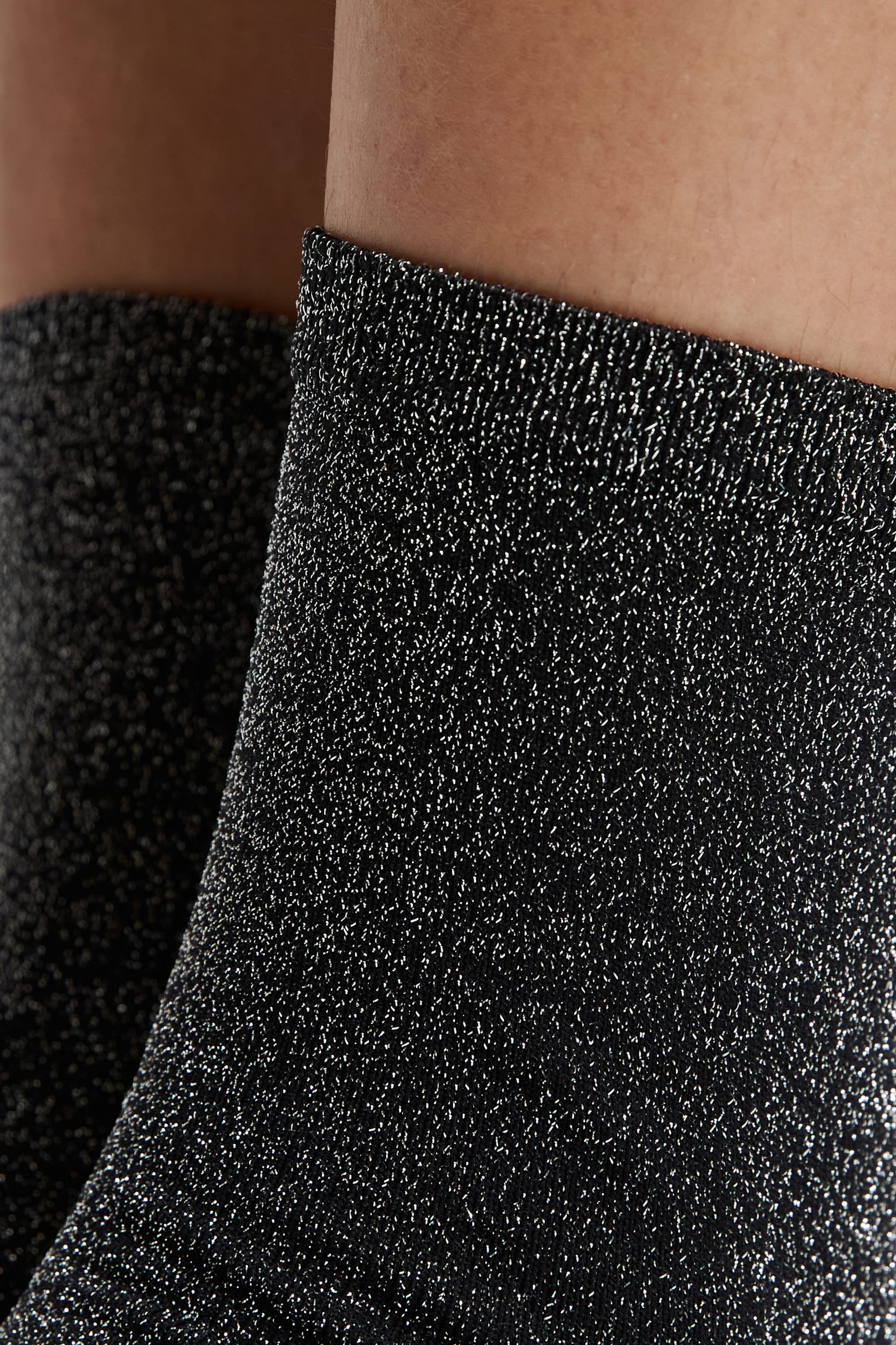 Etam ETINCELLE RIB - SOCKS in Silver - View 2