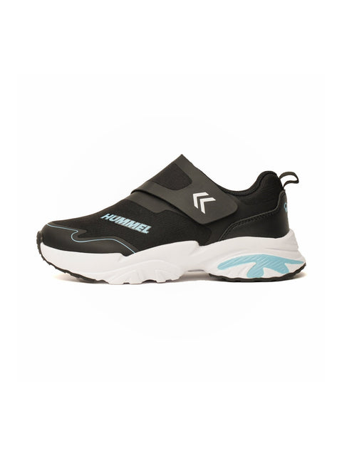 Hummel cyber jr. in black/blue coral