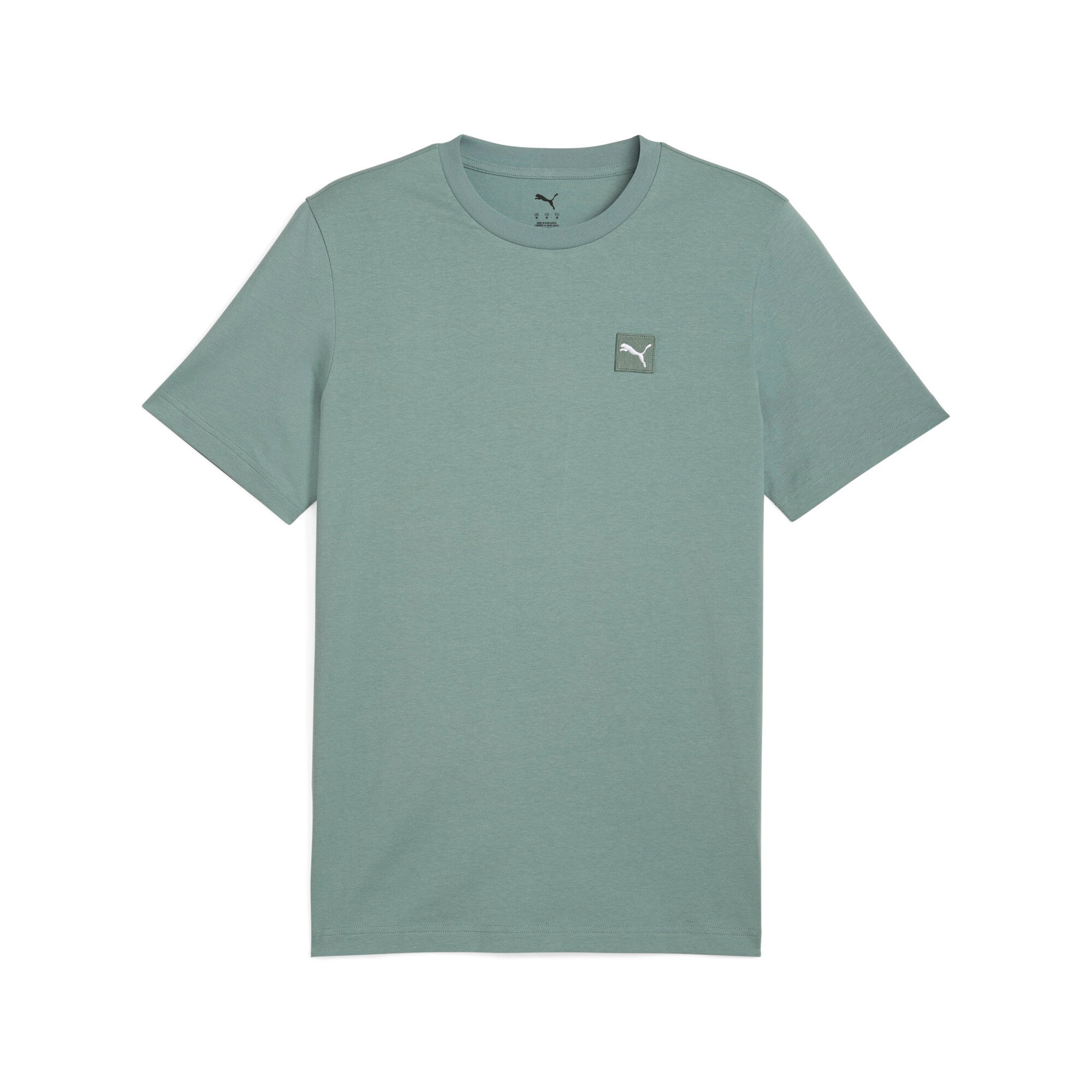 PUMA ESSENTIALS ELEVATED tee in green moon - Image 10