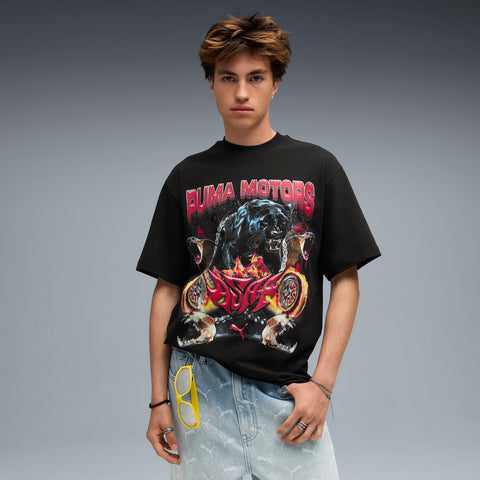 PUMA A$AP Rocky x PUMA motors tee in black