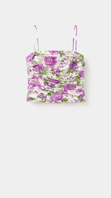 Mango top rufy in off white - Image 1