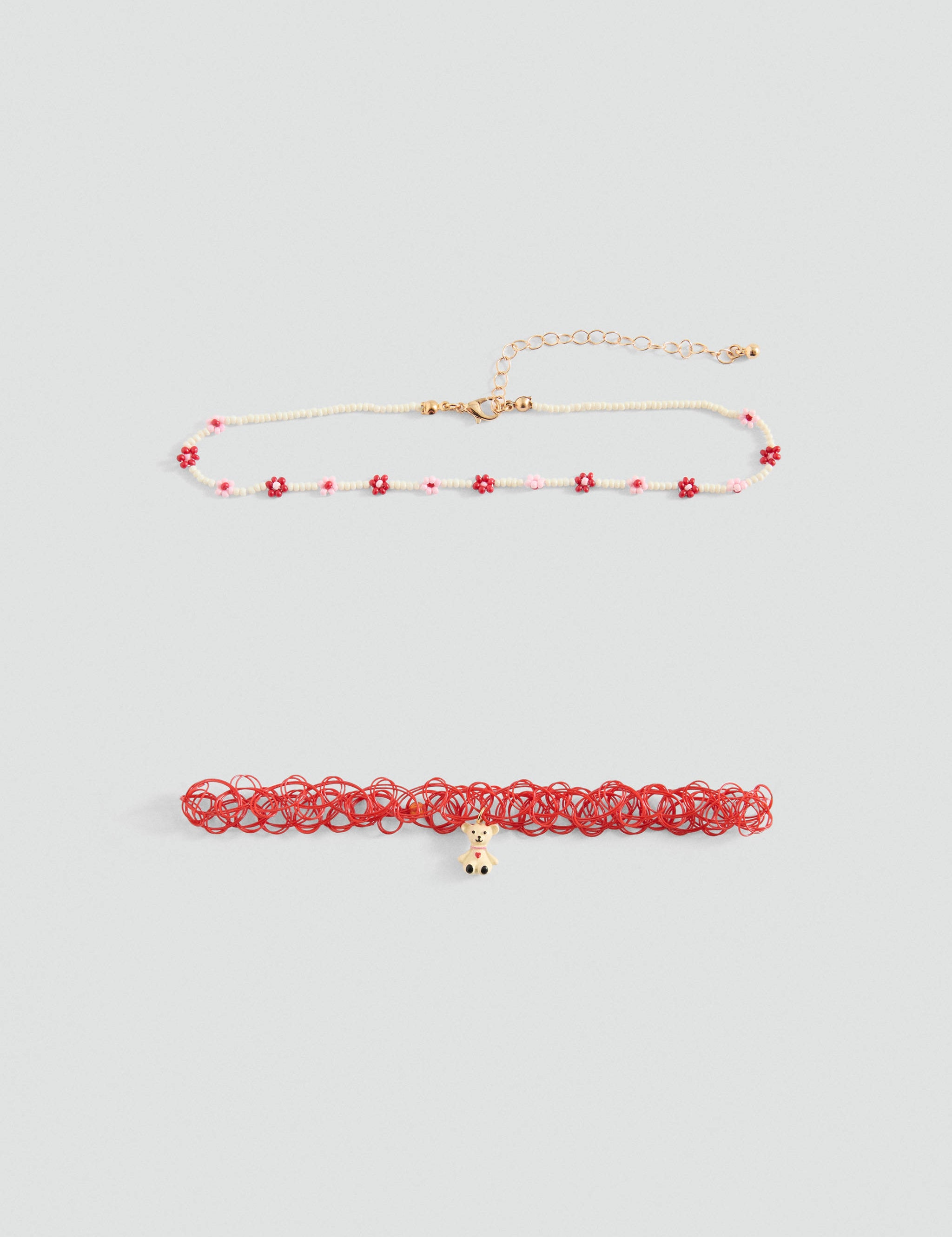 Mango collar cbear in red - Image 1